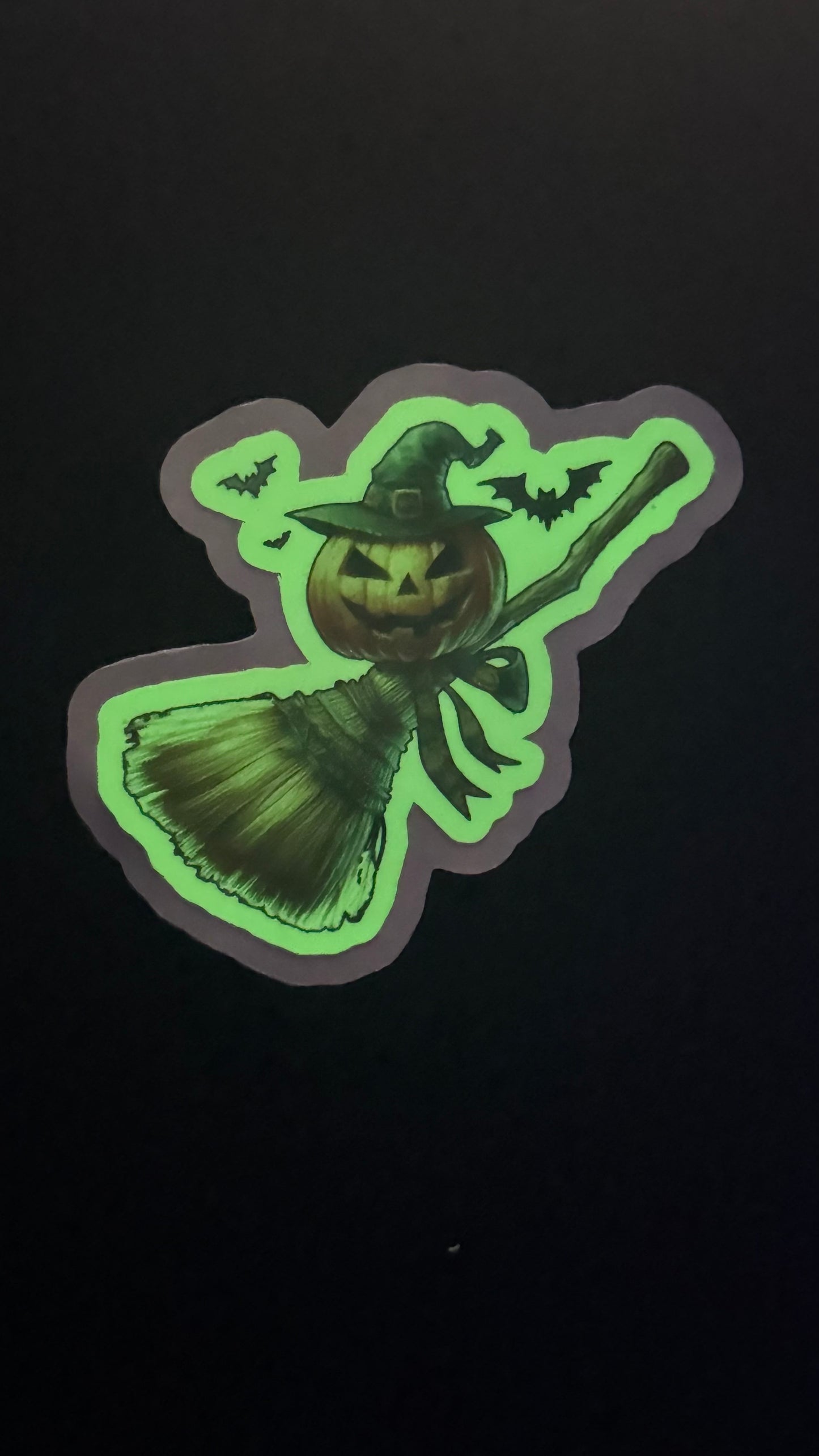 Halloween Glow in the Dark Sticker Set 6