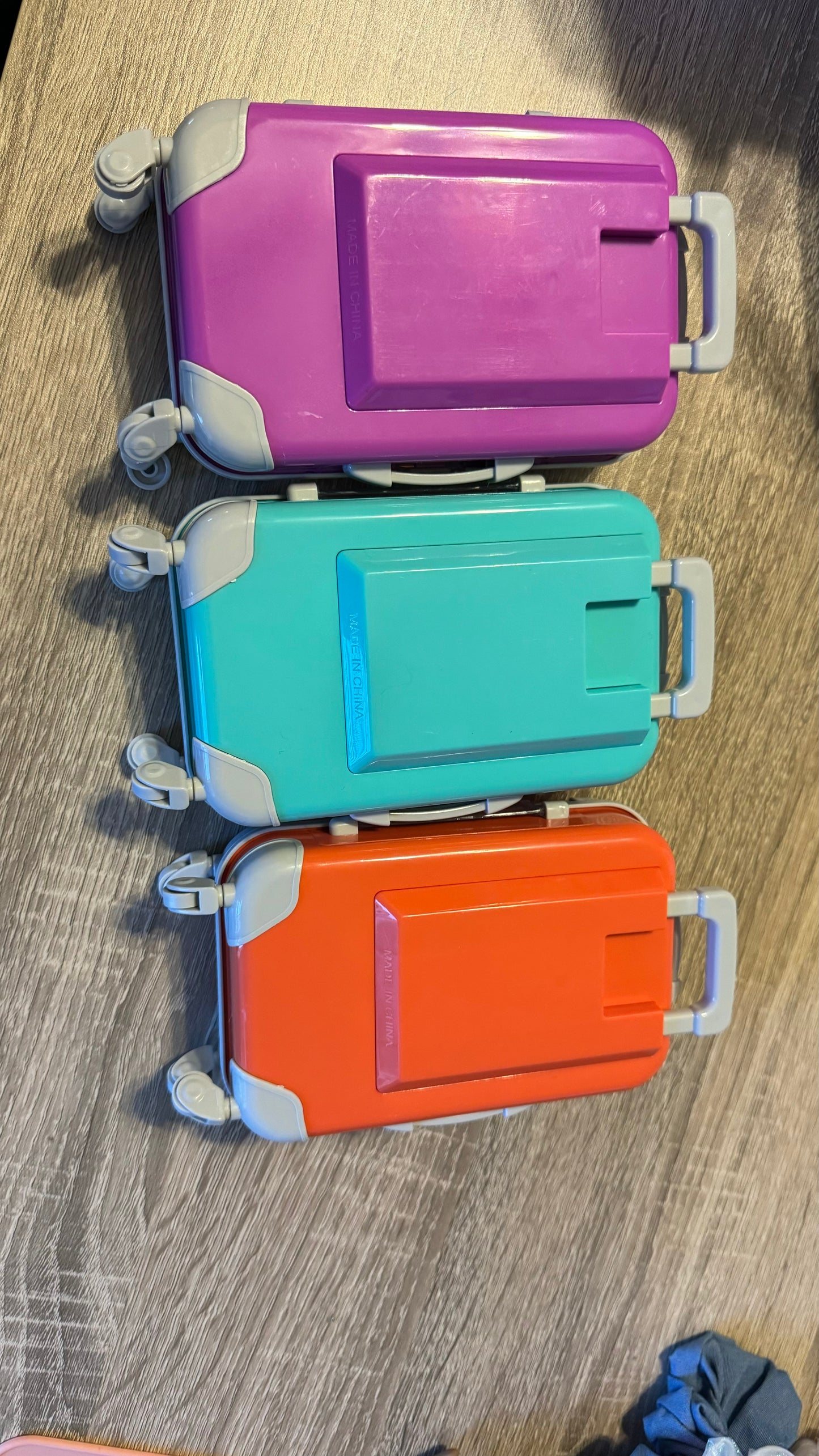Cute Small Luggage for accessories