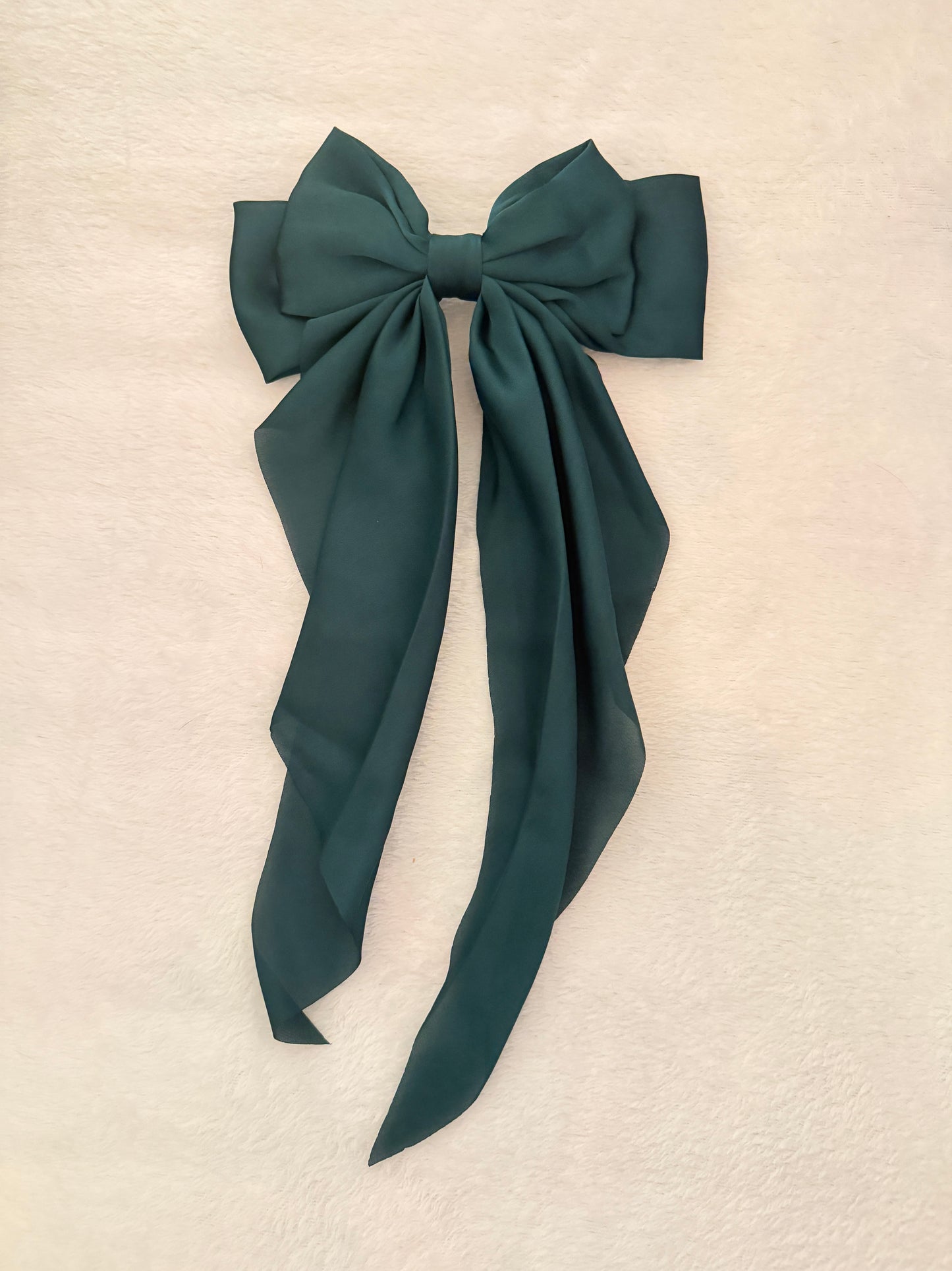 Silky Satin Hair Bows