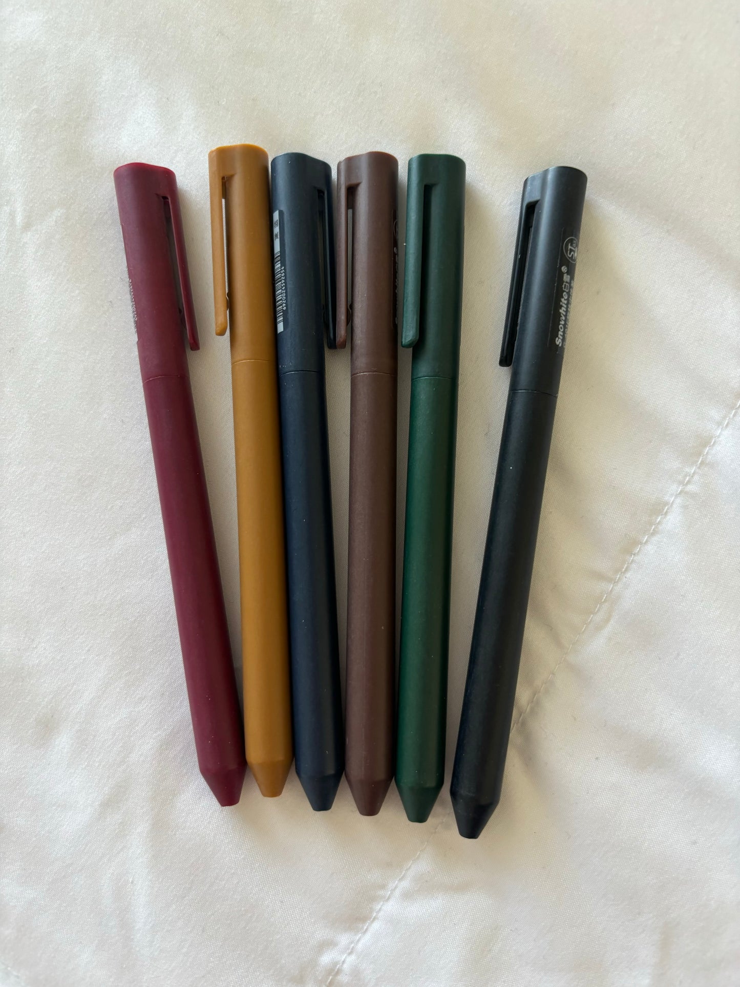 6pc Multi-Color Gel Pen color pen