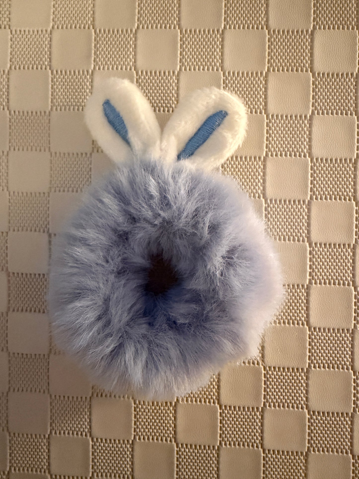 Fluffy Rabbit Ears Scrunchy